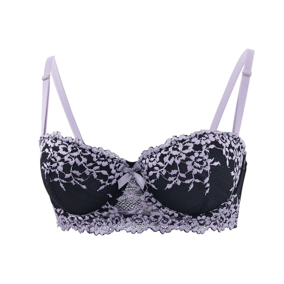 HongQid Push Up Lightweight T-Shirt Bra Seamless Wire-free Bra for Ladies Daily Work Dates Travel Weekend Trips