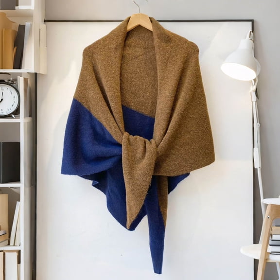 HongQid Shawl Wraps Women Knitted Shawls and Wraps Cardigan Cape Shoulder Top Sweater Shawl Scarf