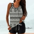 thumbnail image 1 of HongQid Tankini Swimsuits for Women Plus Size Swimwear Tummy Control Two Piece Bathing Suits, 1 of 6