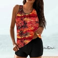 thumbnail image 1 of HongQid Tankini Swimsuits for Women Plus Size Swimwear Tummy Control Two Piece Bathing Suits, 1 of 6