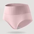 thumbnail image 1 of HongQid Underwear for Women Midi Rise Ribbed Hipster Breathable Soft Womens Bikini Panties Cheeky, 1 of 6