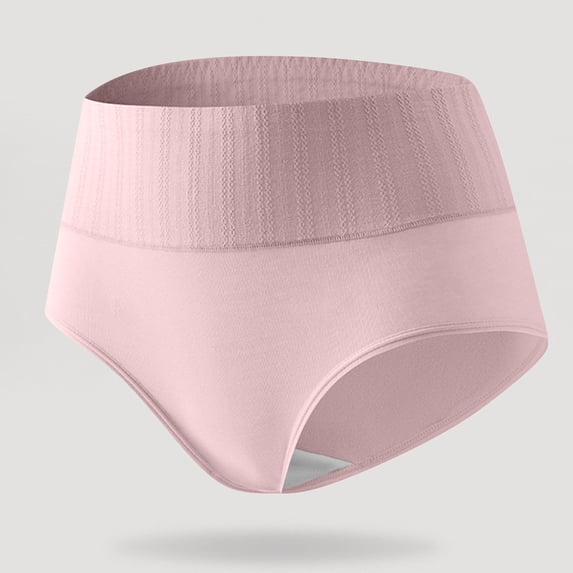 HongQid Underwear for Women Midi Rise Ribbed Hipster Breathable Soft Womens Bikini Panties Cheeky