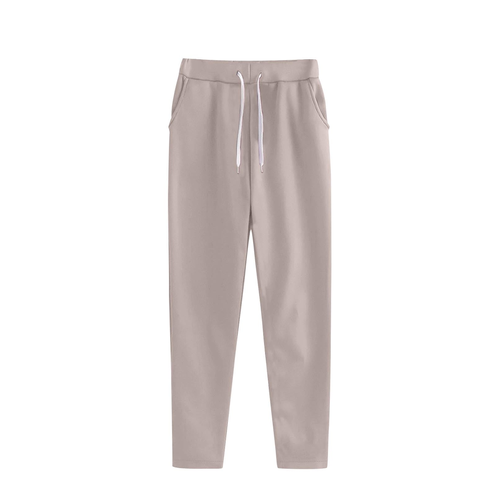 HongQid Women #39 s Petite Joggers Cotton Sweatpants with Pockets Walmart com HongQid Women #39 s Petite Joggers Cotton Sweatpants with Pockets Walmart com