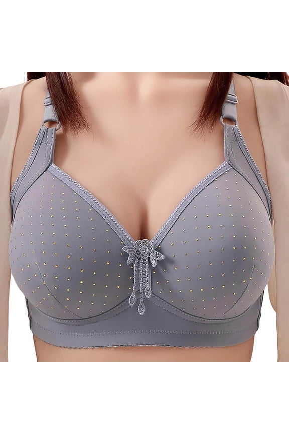 Women's Plus Size T-Shirt Bra - Push Up Comfort & Style for Every Body for Large Breast