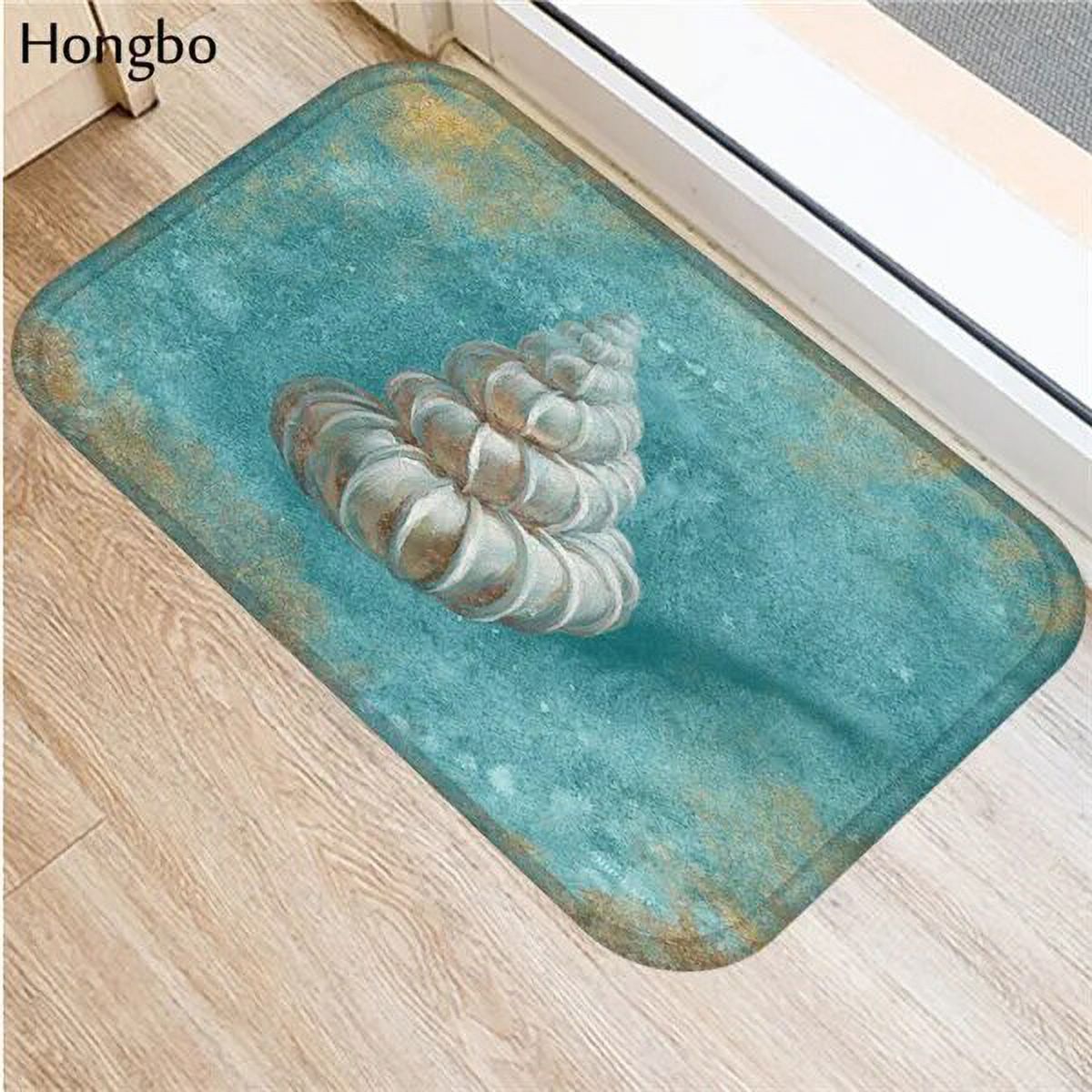 Hongbo New Anti-Slip Carpets Marine Life Print Mats Bathroom Floor ...