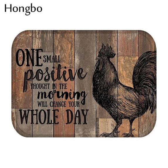 Hongbo Retro Letter Door Mat Anti Slip Doormats Door Entry Front Door Mats Outdoor Entrance Indoor Welcome Home Funny