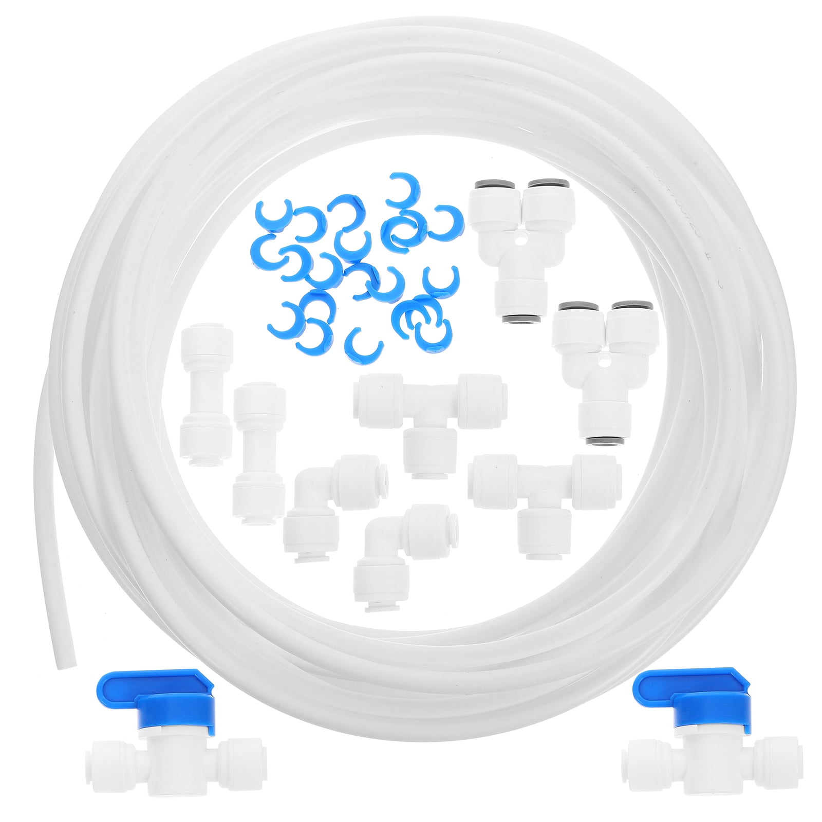 Hongchegh 1/4 water tubing 1 Set Plastic Garden Hose Adapter Fitting