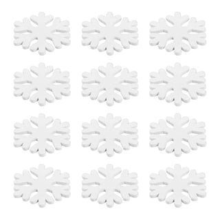 Unfinished Wooden Snowflake Cutout - 24 Inch DIY Craft Shape For Christmas & Winter Decor