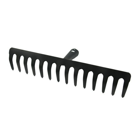 Hongchegh 14 Garden Heavy Duty Rake Replacement Metal Steel Without Handle