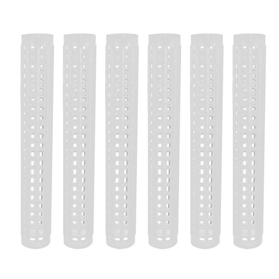 Hongchegh 6PCS Moss Pole for Climbing Plants - 8 Inch White Support