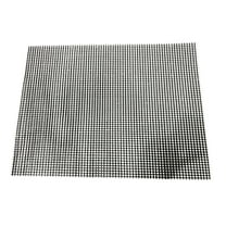 Hongchegh BBQ grill mesh Barbecue Grill Mesh Mat Nonstick BBQ Mat Net Cook Grate Cover 36*42cm