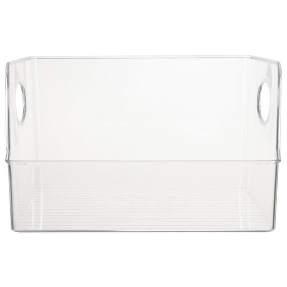 Hongchegh Book Organizer 1Pc Multipurpose Transparent Book Storage Box Acrylic Book Storage Container