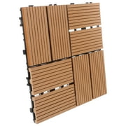 Hongchegh Floor slabs Interlocking Deck Tile Outdoor Flooring Patio Floor Decking Tile Replacement
