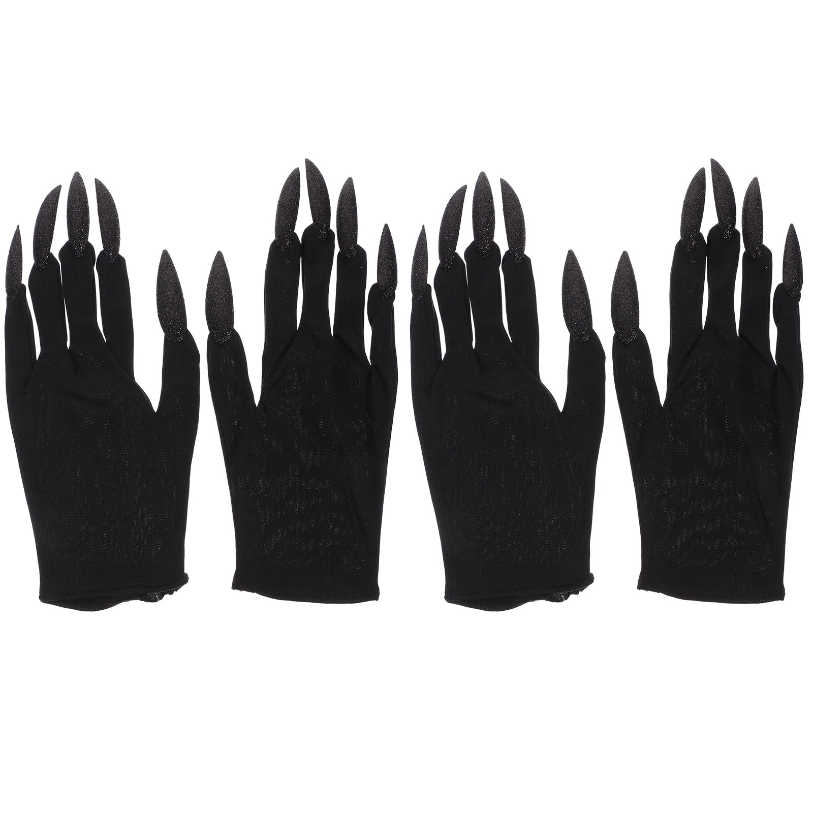 Scray Hongchegh Long Nail Gloves 2 Pairs Halloween Fingernails Gloves Scray ...
