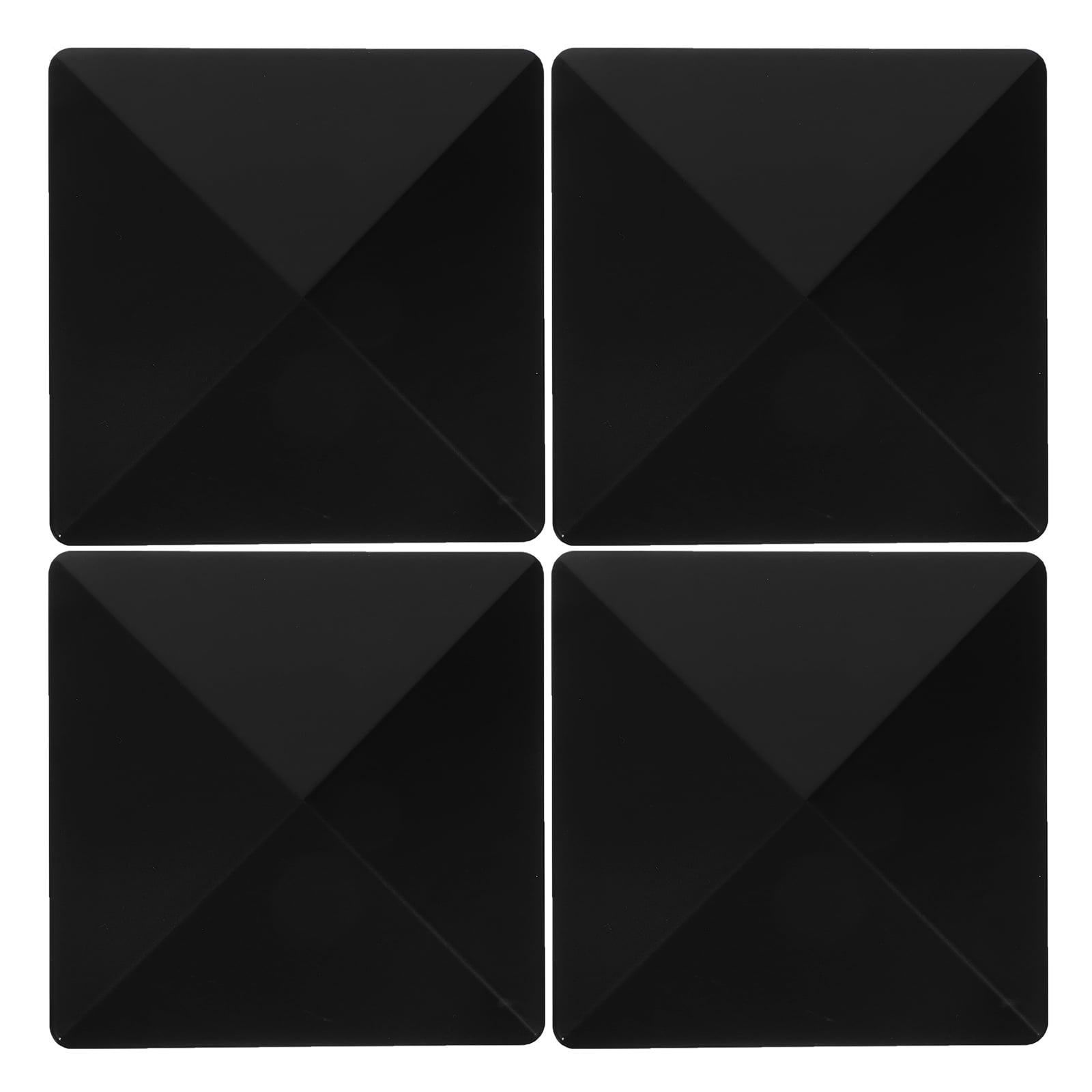 Hongchegh fence cover 4 Sets of Fence Post Finials Fence Cap Protector