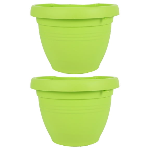 Hongchegh flower container 2pcs Adjustable Flower Pot Pipe-type Hanging Storage Basket Hanging Basket