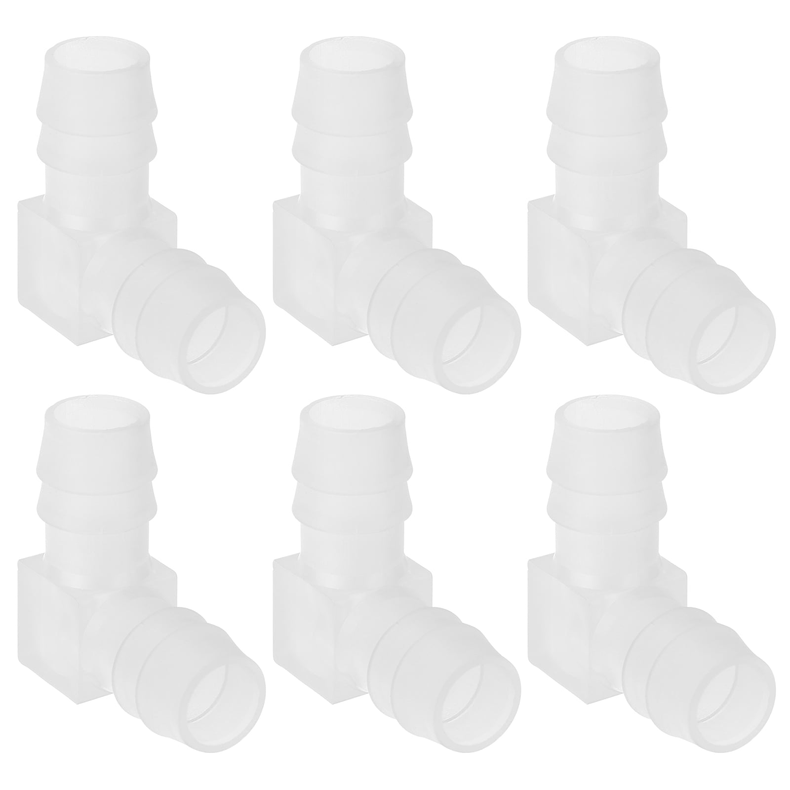 Hongchegh hose elbow connector 6 Pcs Plastic Hose Fittings Hose Elbow