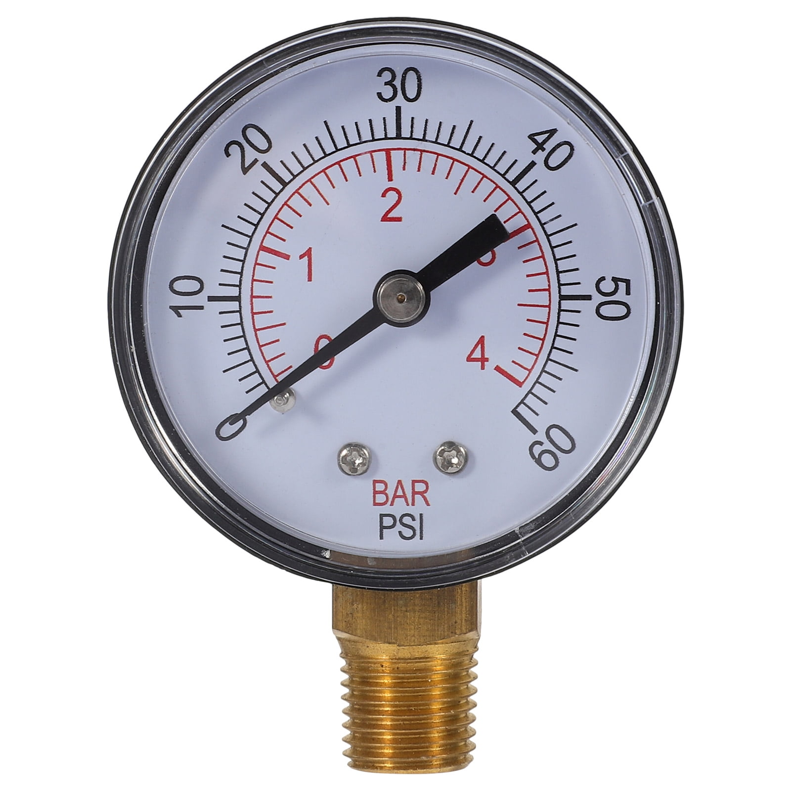 Hongchegh pool pressure gauge 1 Set of Water Pressure Gauge