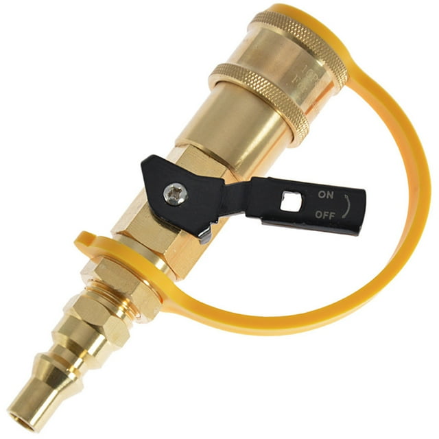 Hongchegh propane gas fittings 1 Set Propane Hose Adapter 1/4 Propane