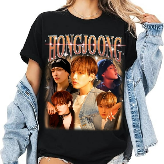 Hongjoong Ateez T-shirt, Ateez Golden Hour Part 3 Shirt, Ateez Lemon Drop Shirt, Ateez 2025 World Tour In Your Fantasy