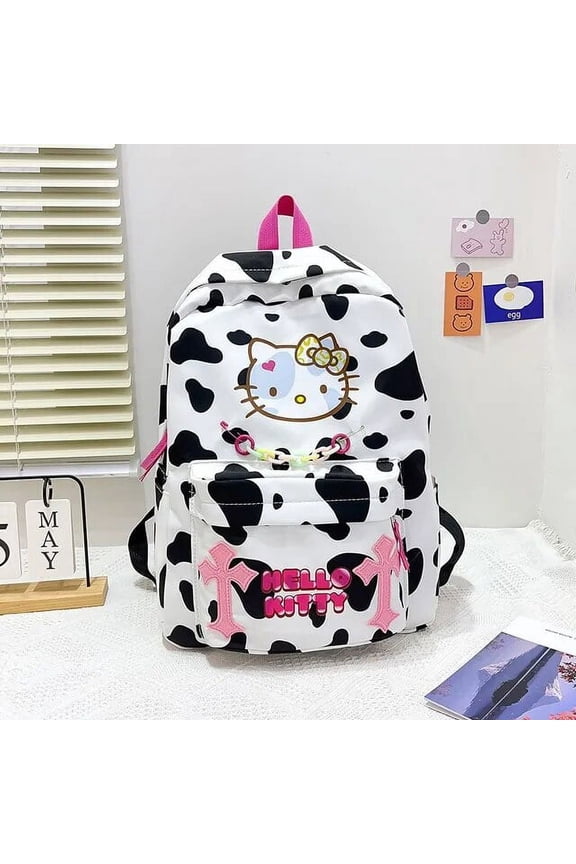 Women's Large Capacity Aoger Hello Kitty Kawaii School Backpack