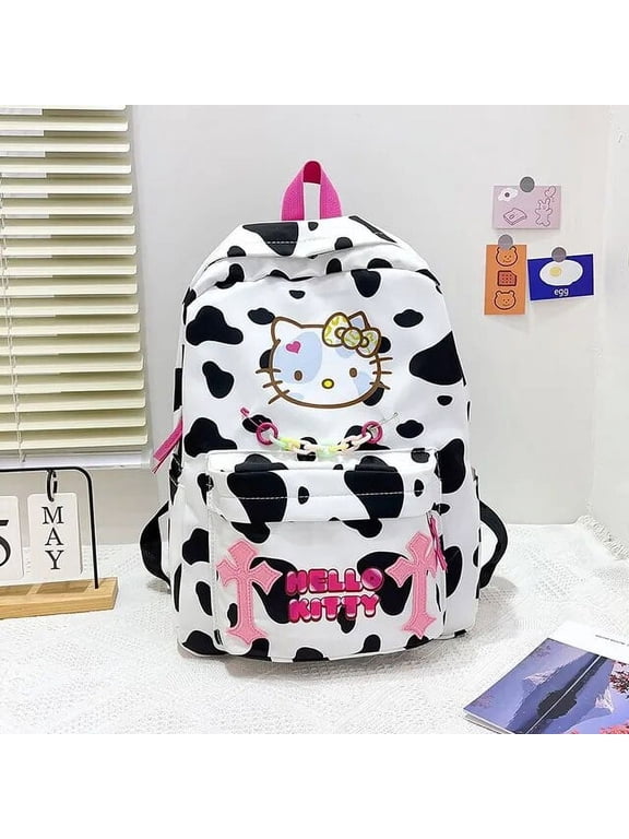 Women's Large Capacity Aoger Hello Kitty Kawaii School Backpack