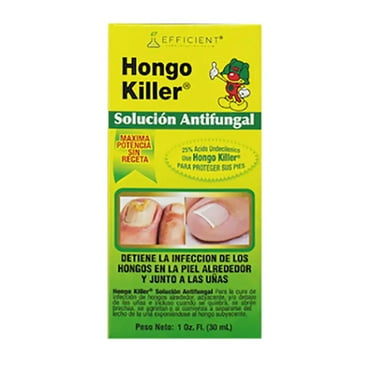 Hongo Killer Antifungal Solution – Skin & Nail Treatment, Athlete's Foot, 1 Fl Oz