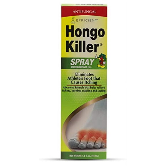 Hongo Killer Antifungal Spray, Athlete's Foot Treatment, 1.50 Fl Oz, Bottle