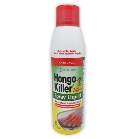 Hongo Killer Ultra Antifungal Spray. Ringworm & Athlete's Foot Treatment. 5.3 Oz