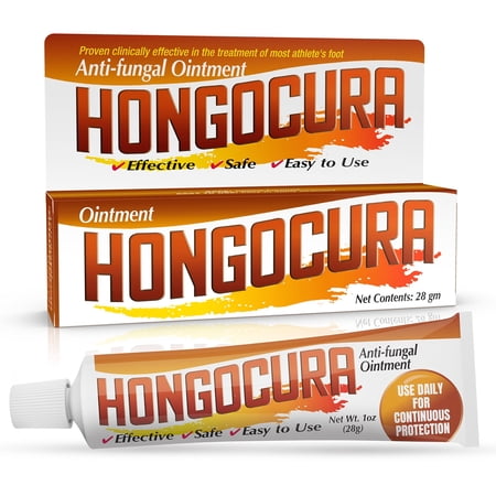 Hongocura Athletes Foot Cream | Ringworm Cream & Jock Itch Treatment | Soothing Foot Care Formula | 1-Pack