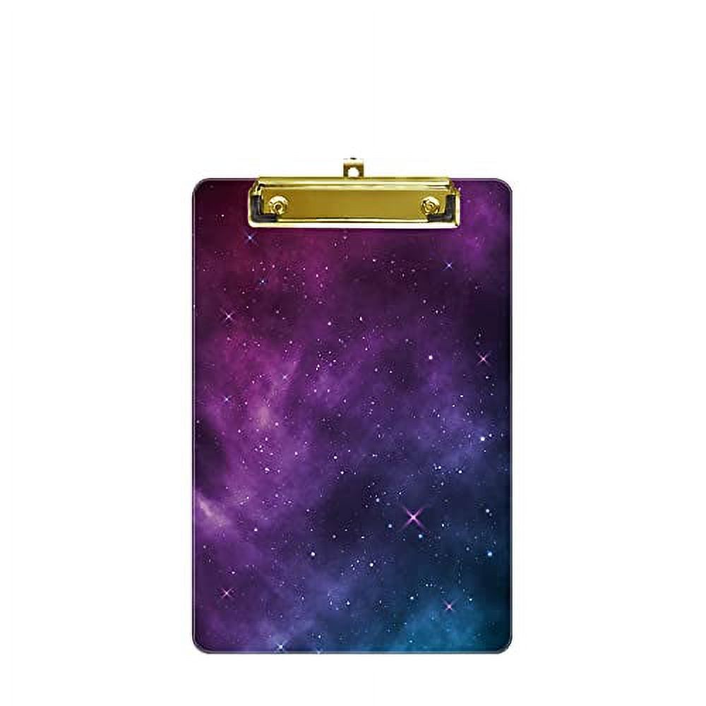 Hongri Small Plastic Clipboard, Fashion Design A5 Size Memo Clipboards