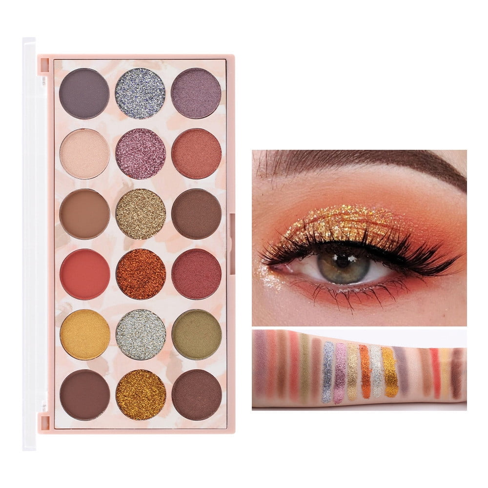 Hongssusuh Eye Shadow Eye Shadow Primers 18Color Eye Shadow Tray Three