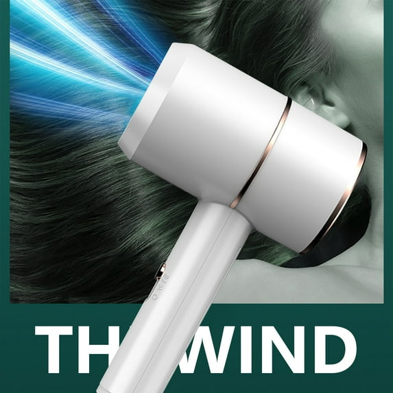 Hongssusuh Hair Dryer Powerful A Powerful 800 Watt Fast Drying And Low-Noise Hair Dryer With A Negative Hair Dryer With A 3-Speed Range With 1 Supply And Collection Nozzle Travel Hair Dryer On Clearan