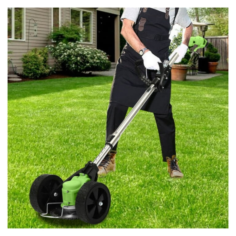 Hongwa Cordless Foldable Lithium Mower W Wheels Green Mini mower Grass Trimmer Yard Walmart