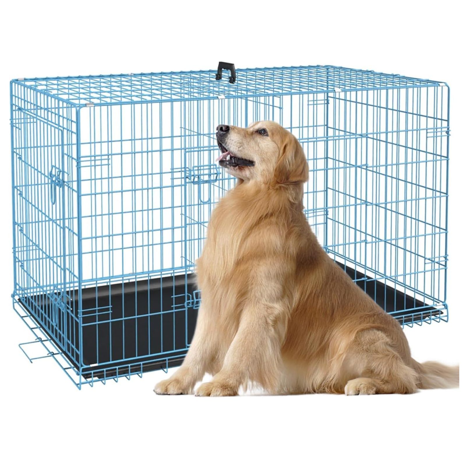 Hongwa Heavy Duty Large Dog Crate, Inch Dog Crates for Large Dogs