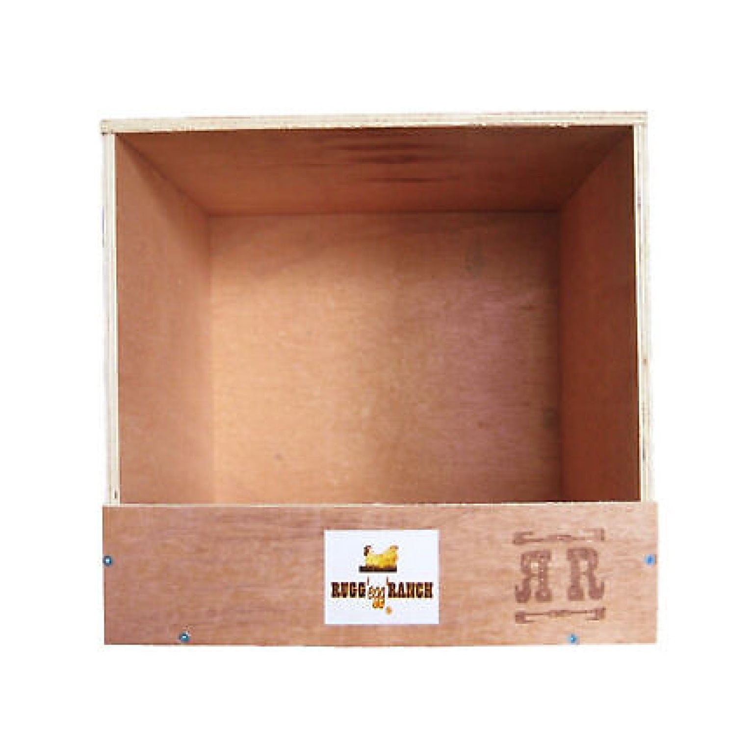 Hongwa Rugged Range Products Studio Chicken Coop Interior Nesting Box for 1 to 2 Hens