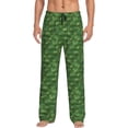 thumbnail image 1 of Honiee Cactus 3 for men - a sleek fusion of Straight Pajama Pants, versatile Lounge Pants, and cozy Sleepwear, all rolled into one-Large, 1 of 6