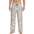 thumbnail image 1 of Honiee Cartoon Cow for men - a sleek fusion of Straight Pajama Pants, versatile Lounge Pants, and cozy Sleepwear, all rolled into one-Medium, 1 of 6
