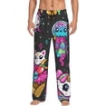 thumbnail image 1 of Honiee Cat Icecream for men - a sleek fusion of Straight Pajama Pants, versatile Lounge Pants, and cozy Sleepwear, all rolled into one-X-Large, 1 of 6