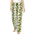thumbnail image 1 of Honiee Corn And Butterflies for elegant Women's Lounge Pants and Pajama Pants, crafted for ultimate comfort in your sleepwear essentials-Large, 1 of 6