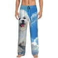 thumbnail image 1 of Honiee Cute Cloud Bichon Frise for men - a sleek fusion of Straight Pajama Pants, versatile Lounge Pants, and cozy Sleepwear, all rolled into one-XX-Large, 1 of 6