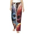 thumbnail image 1 of Honiee Cute Red And White Elf for elegant Women's Lounge Pants and Pajama Pants, crafted for ultimate comfort in your sleepwear essentials-Small, 1 of 6