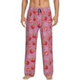 thumbnail image 1 of Honiee Cute Strawberry for men - a sleek fusion of Straight Pajama Pants, versatile Lounge Pants, and cozy Sleepwear, all rolled into one-XX-Large, 1 of 6