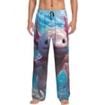 thumbnail image 1 of Honiee Cute Underwater Axolotl for men - a sleek fusion of Straight Pajama Pants, versatile Lounge Pants, and cozy Sleepwear, all rolled into one-Medium, 1 of 6