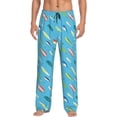 thumbnail image 1 of Honiee Different Color Fishing Bait for men - a sleek fusion of Straight Pajama Pants, versatile Lounge Pants, and cozy Sleepwear, all rolled into one-XX-Large, 1 of 6