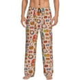 thumbnail image 1 of Honiee Fall Thanksgiving for men - a sleek fusion of Straight Pajama Pants, versatile Lounge Pants, and cozy Sleepwear, all rolled into one-X-Large, 1 of 6