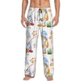 thumbnail image 1 of Honiee Gnome Camping Fishing for men - a sleek fusion of Straight Pajama Pants, versatile Lounge Pants, and cozy Sleepwear, all rolled into one-Small, 1 of 6