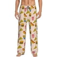 thumbnail image 1 of Honiee Hamburger Pizza Coke for men - a sleek fusion of Straight Pajama Pants, versatile Lounge Pants, and cozy Sleepwear, all rolled into one-XX-Large, 1 of 6