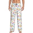 thumbnail image 1 of Honiee Happy Easter for men - a sleek fusion of Straight Pajama Pants, versatile Lounge Pants, and cozy Sleepwear, all rolled into one-XX-Large, 1 of 6