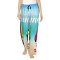 thumbnail image 1 of Honiee Hello Summer Gnome 1 for elegant Women's Lounge Pants and Pajama Pants, crafted for ultimate comfort in your sleepwear essentials-X-Large, 1 of 6